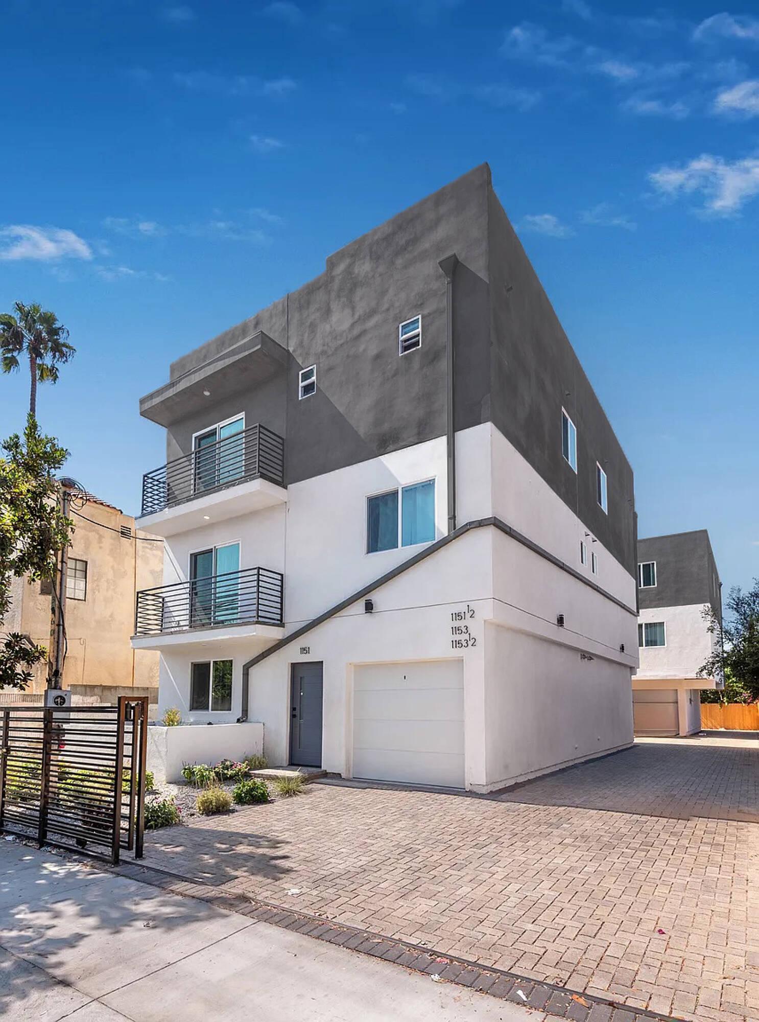Four-unit California rental property representing a potential DSCR loan investment property