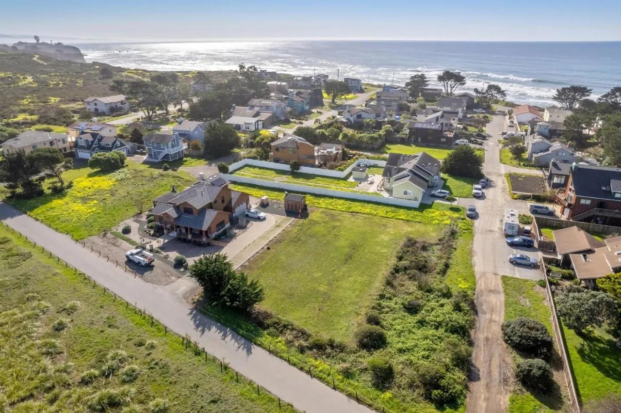 Buildable residential lots near homes and the California coast representing land and lot financing
